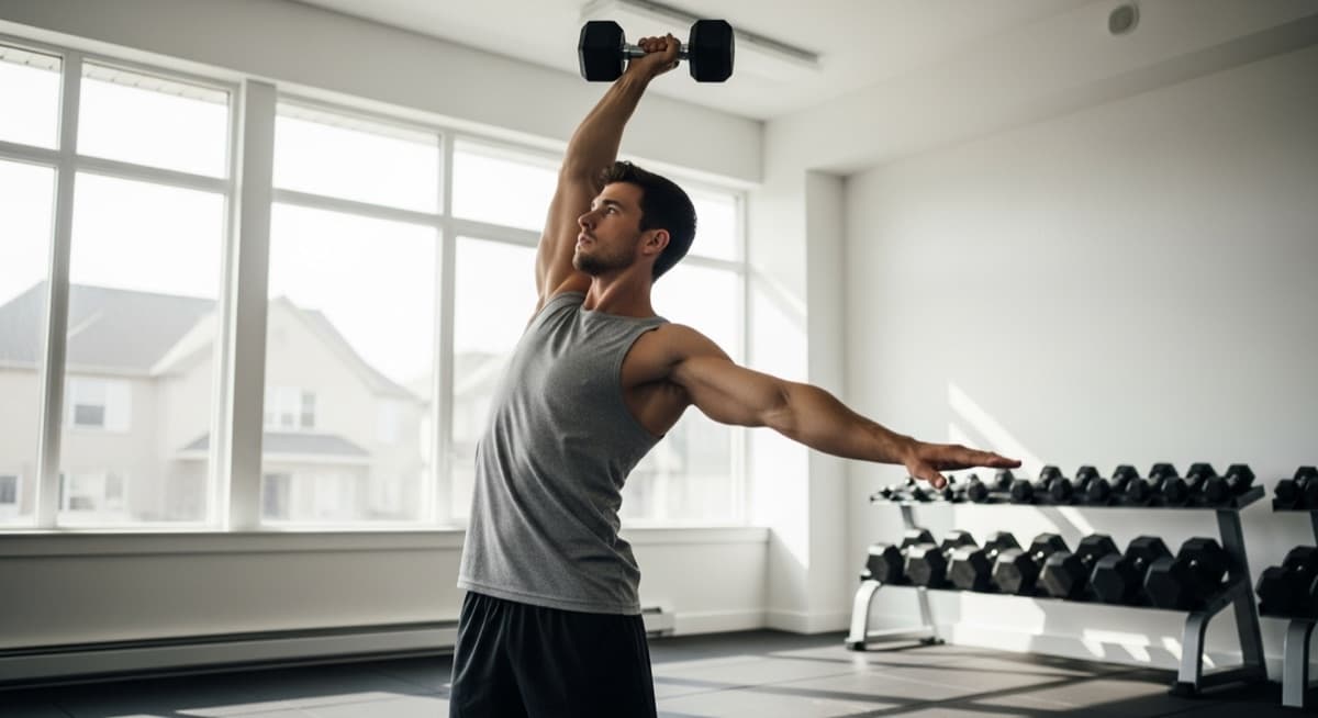 10 Best Tricep Dumbbell Exercises (Home and Gym)